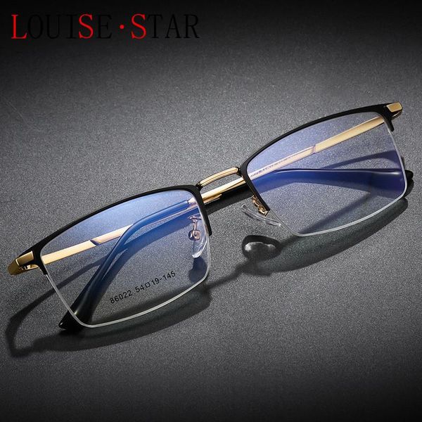 fashion sunglasses frames louise star brand glasses frame ultra-light retro semi-frame finished flat mirror men's myopia prescription, Black
fashion sunglasses frames louise star brand glasses frame ultra-light retro semi-frame finished flat mirror men's myopia prescription, Black