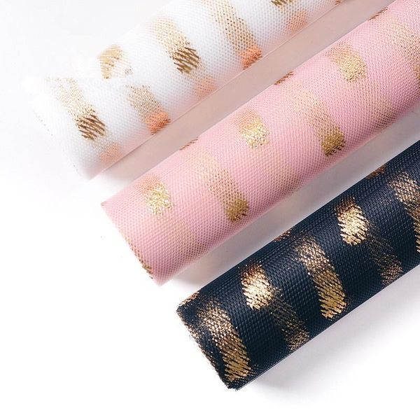 gift wrap 50cmx5yard birthday wedding yarn roll decoration table runner flower packaging party supplies
gift wrap 50cmx5yard birthday wedding yarn roll decoration table runner flower packaging party supplies
