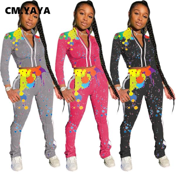 activewear splash ink graffiti womens set zipper jaet flare pants set sporty trasuit fitness two piece set outfitsby air, White
activewear splash ink graffiti womens set zipper jaet flare pants set sporty trasuit fitness two piece set outfitsby air, White
