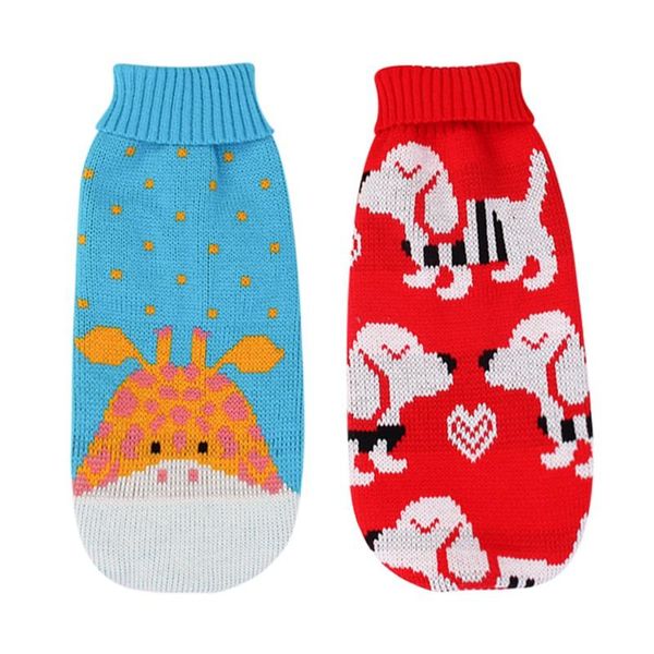 dog apparel pet knitted sweater dogs autumn and winter outfits puppy warm small medium cartoon clothes
dog apparel pet knitted sweater dogs autumn and winter outfits puppy warm small medium cartoon clothes