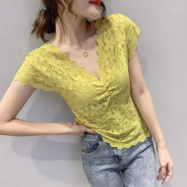 women's blouses & shirts zoki lace women blouse short sleeve hollow out v neck korean slim shirt casual fashion plus size streetwear la, White
women's blouses & shirts zoki lace women blouse short sleeve hollow out v neck korean slim shirt casual fashion plus size streetwear la, White