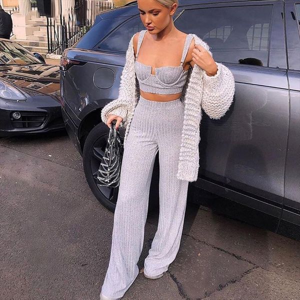 white two piece set womenpant knitted tracksuit sleeveless strapless crop and pants 2 sets womens sportswear
white two piece set womenpant knitted tracksuit sleeveless strapless crop and pants 2 sets womens sportswear