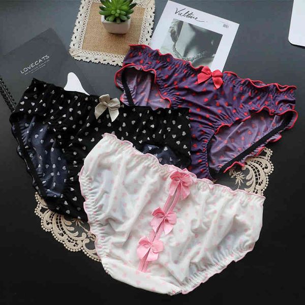 fashion designer panties girls' love printed ice silk underwear low waist hollow women's trouser head pure cotton file breathable, Black;pink
fashion designer panties girls' love printed ice silk underwear low waist hollow women's trouser head pure cotton file breathable, Black;pink