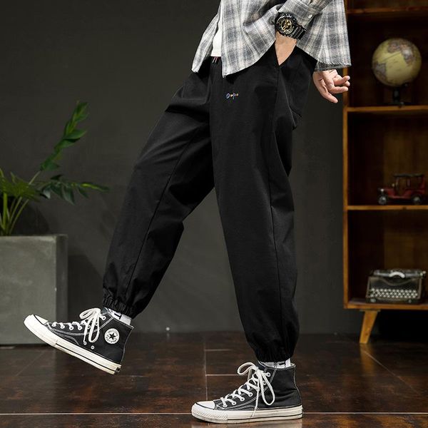 men's pants the 2021 teenagers japanese high school students to restore ancient ways recreational logo ins fashionable jok, Black
men's pants the 2021 teenagers japanese high school students to restore ancient ways recreational logo ins fashionable jok, Black