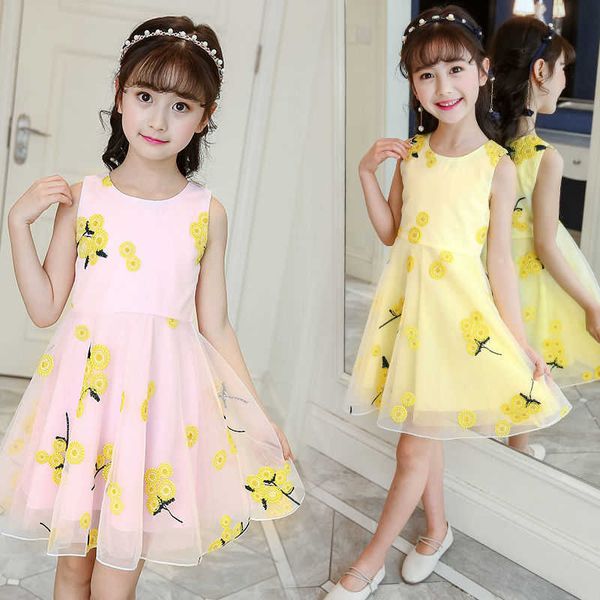 2021 dress girls new summer fashion embroidery mesh princess dresses sleeveless comfortable o-neck flower girl dresses 12 years, Red;yellow
2021 dress girls new summer fashion embroidery mesh princess dresses sleeveless comfortable o-neck flower girl dresses 12 years, Red;yellow