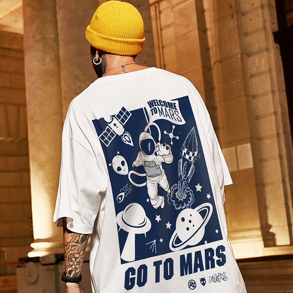 astronaut design men's hip hop t-shirt comfortable breathable fashion street style daily travel home party, White;black
astronaut design men's hip hop t-shirt comfortable breathable fashion street style daily travel home party, White;black