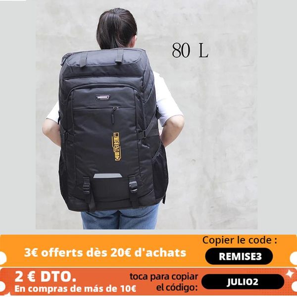 backpack 80l 50l men's outdoor climbing travel rucksack sports camping hiking school bag pack for male female women
backpack 80l 50l men's outdoor climbing travel rucksack sports camping hiking school bag pack for male female women
