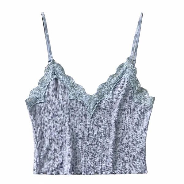women's tanks & camis fashion women mg - paragraphs m722 xia han edition cultivate morality v-neck lace knit midriff condole belt vest, White
women's tanks & camis fashion women mg - paragraphs m722 xia han edition cultivate morality v-neck lace knit midriff condole belt vest, White