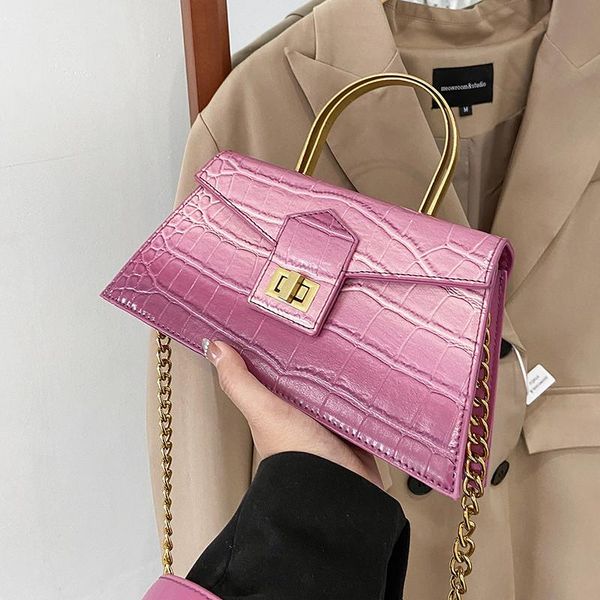 totes with metal handle 2021 high-quality pu leather women's designer handbag chain shoulder messenger bag cross body
totes with metal handle 2021 high-quality pu leather women's designer handbag chain shoulder messenger bag cross body