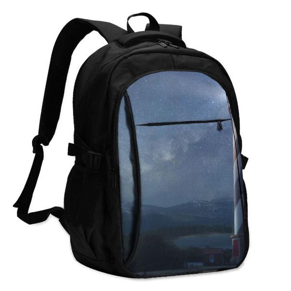 backpack usb charge women night sky behind shining lighthouse student letters print school bag teenager girls
backpack usb charge women night sky behind shining lighthouse student letters print school bag teenager girls
