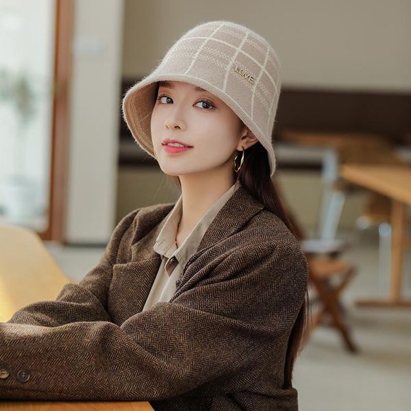 wide brim hats 2021 fashion wool fedora hat women solid color simple bucket for female autumn winter knitted fisherman, Blue;gray
wide brim hats 2021 fashion wool fedora hat women solid color simple bucket for female autumn winter knitted fisherman, Blue;gray