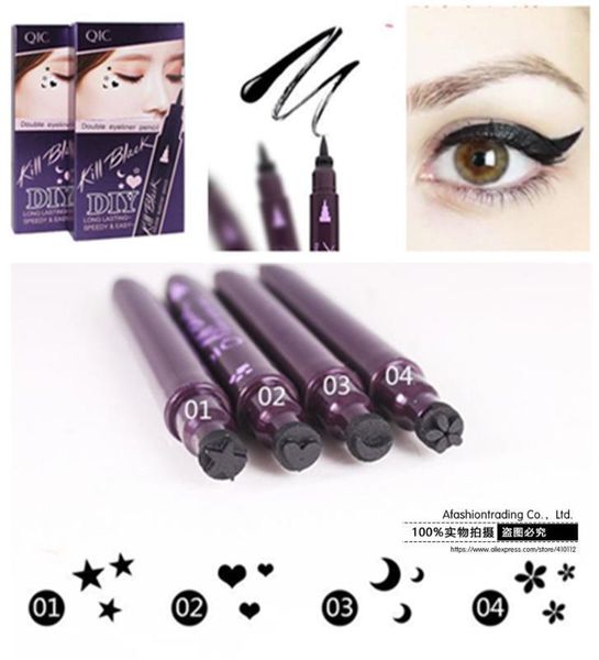 black waterproof liquid eyeliner star heart tattoo stamp eye liner pencil doubl cosmetic liquid1
black waterproof liquid eyeliner star heart tattoo stamp eye liner pencil doubl cosmetic liquid1