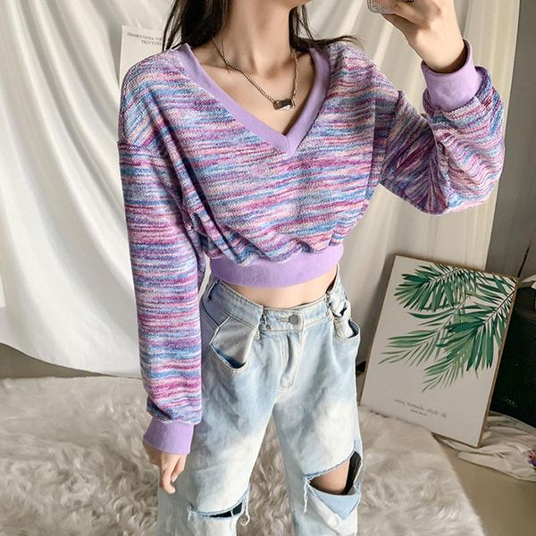 fashion woman t shirts autumn casual short style mixed colors knit harajuku t-shirt streetwear clothes women's, White
fashion woman t shirts autumn casual short style mixed colors knit harajuku t-shirt streetwear clothes women's, White