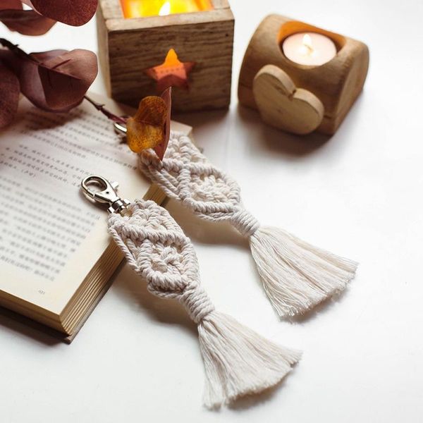 decorative objects & figurines hand-woven cotton rope tassel keychain bag charms car key purse wallet pendent bohemian style handicrafts
decorative objects & figurines hand-woven cotton rope tassel keychain bag charms car key purse wallet pendent bohemian style handicrafts