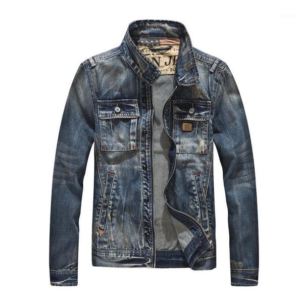 men's jackets mcikkny punk biker denim with zipper pockets vintage motorcycle outwear for male washed, Black;brown
men's jackets mcikkny punk biker denim with zipper pockets vintage motorcycle outwear for male washed, Black;brown