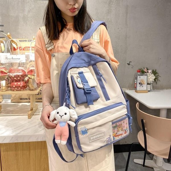 school bags 2021 fashion women's backpack casual backpacks with many pockets nylon waterproof
school bags 2021 fashion women's backpack casual backpacks with many pockets nylon waterproof