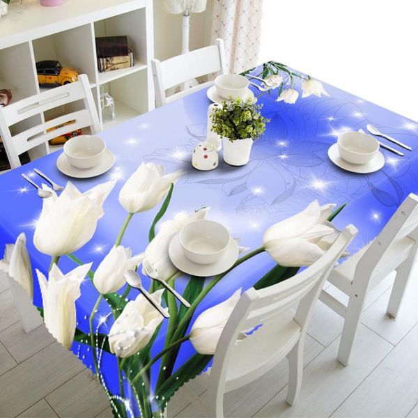 table cloth 3d white lily flowers pattern tablecloth wedding decoration thicken round waterproof rectangular cover
table cloth 3d white lily flowers pattern tablecloth wedding decoration thicken round waterproof rectangular cover