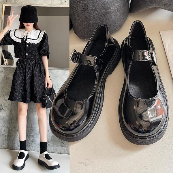 dress shoes 2021 women lolita japanese mary jane vintage girls students jk uniform high heel platform cosplay, Black
dress shoes 2021 women lolita japanese mary jane vintage girls students jk uniform high heel platform cosplay, Black