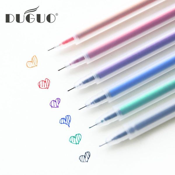 gel pens duguo cute stationery korea simple transparent frosted watercolor pen 0.5mm water chalk student sign color
gel pens duguo cute stationery korea simple transparent frosted watercolor pen 0.5mm water chalk student sign color