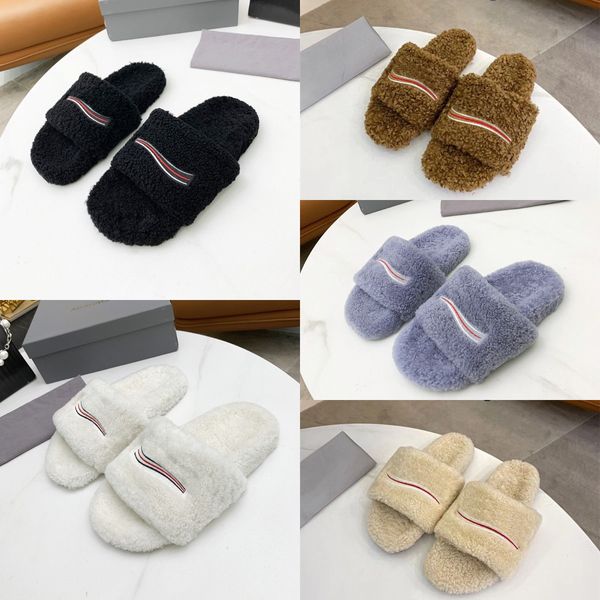 designer wool slippers women solid color embroidery flip flop winter rubber non-slip wear-resistant bottom autumn sheep leather dupe plush s, Black
designer wool slippers women solid color embroidery flip flop winter rubber non-slip wear-resistant bottom autumn sheep leather dupe plush s, Black
