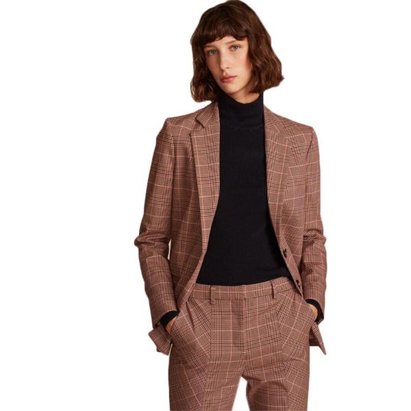 suit jacket loose streetwear women plaid 2021 elegant chic england style blazer femme 2 pieces women's suits & blazers, White;black
suit jacket loose streetwear women plaid 2021 elegant chic england style blazer femme 2 pieces women's suits & blazers, White;black