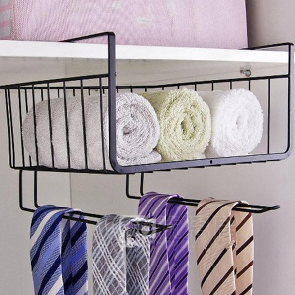 2pcs simple cabinet storage rack under table shelf partition layered (black, 2pcs/pack) hooks & rails 
2pcs simple cabinet storage rack under table shelf partition layered (black, 2pcs/pack) hooks & rails