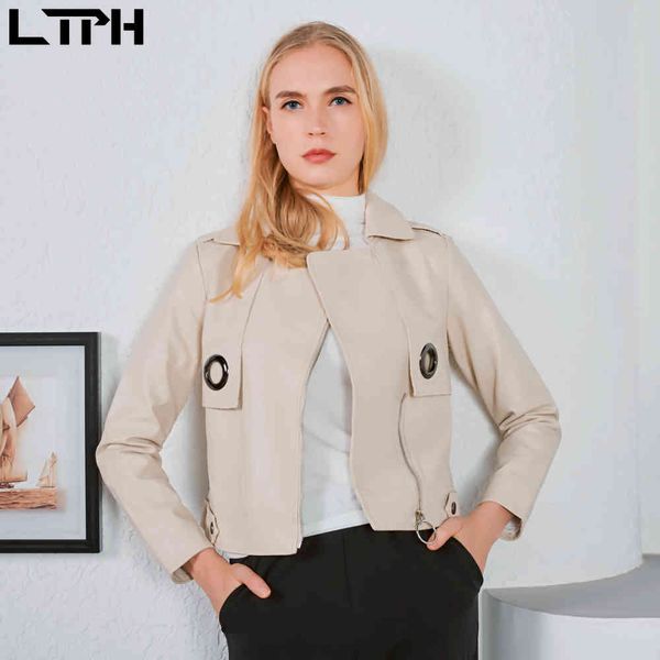 fashion lapel genuine leather jacket women bf style coat slim all-match solid color long sleeve outerwear winter 210427, Black
fashion lapel genuine leather jacket women bf style coat slim all-match solid color long sleeve outerwear winter 210427, Black