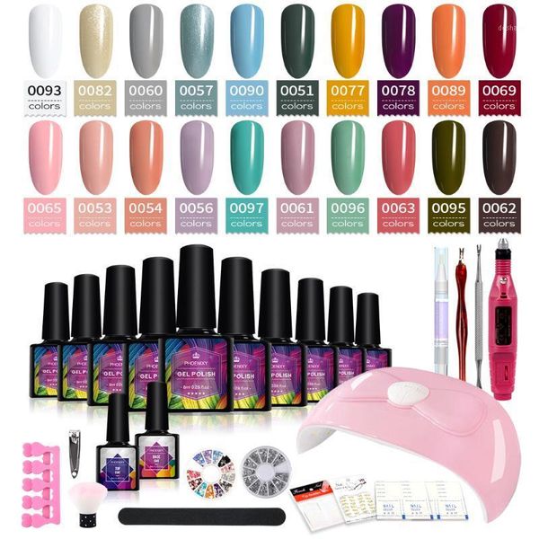 nail art kit 80/54/36w uv led lamp 10/12/10pcs gel polish soak off manicure set electric drill tools set1
nail art kit 80/54/36w uv led lamp 10/12/10pcs gel polish soak off manicure set electric drill tools set1