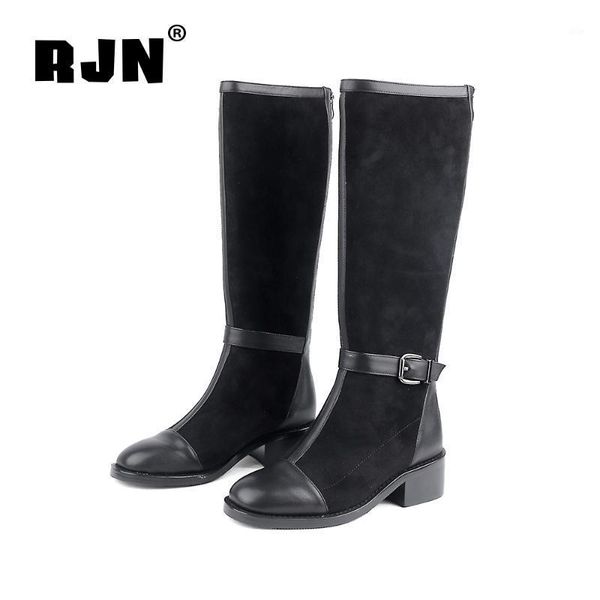 boots rjn autumn knee-high handmade low-heel belt buckle decoration comfortable anti-skid shoes women rc8171, Black
boots rjn autumn knee-high handmade low-heel belt buckle decoration comfortable anti-skid shoes women rc8171, Black
