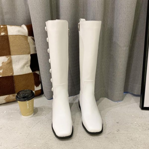 boots 2021 women knee high female fetish zipper knight white platform winter black booties lady low heels shoes
boots 2021 women knee high female fetish zipper knight white platform winter black booties lady low heels shoes