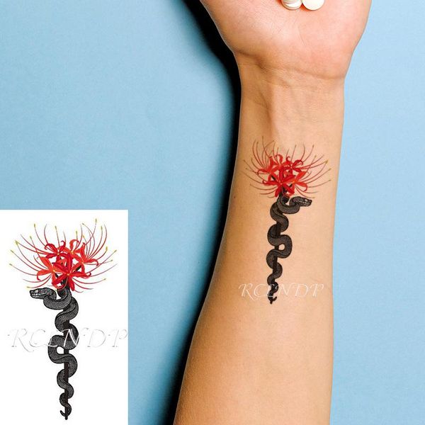 temporary tattoos waterproof tattoo sticker color manjusaka flower snake animal body art flash tatoo fake tatto for kids men women
temporary tattoos waterproof tattoo sticker color manjusaka flower snake animal body art flash tatoo fake tatto for kids men women