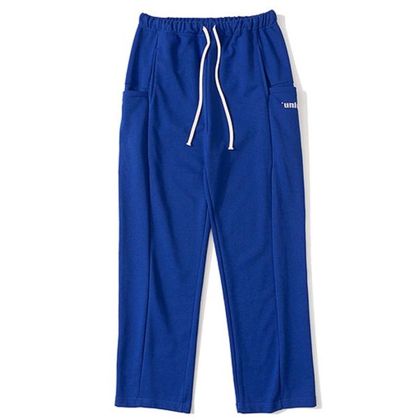 men's pants male solid color flared trousers mens casual loose patchwork hiphop streetwear sweatpants oversized jogger, Black
men's pants male solid color flared trousers mens casual loose patchwork hiphop streetwear sweatpants oversized jogger, Black