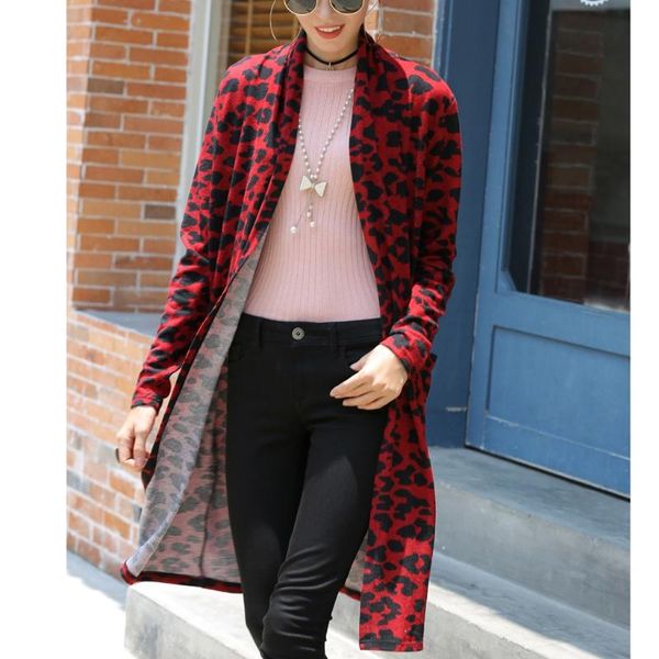 women's cape sagace arrival women fashion holiday comfortable loose leopard trench coat temperament girls warm outdoor long, Black
women's cape sagace arrival women fashion holiday comfortable loose leopard trench coat temperament girls warm outdoor long, Black