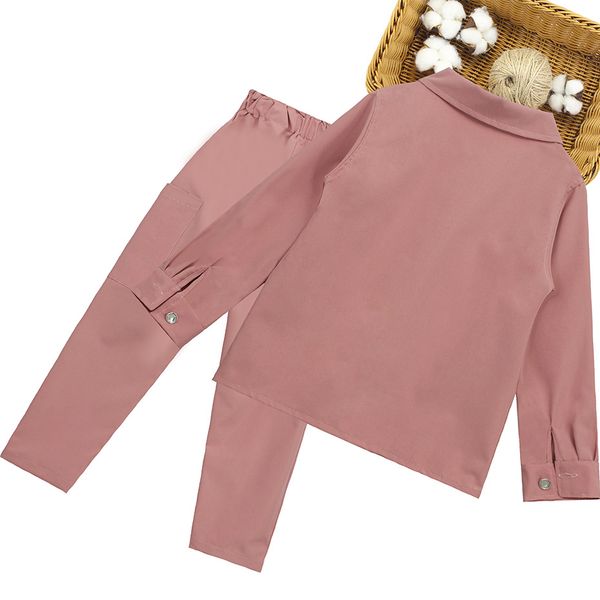 spring clothes for girls solid shirt + cargo pants 2pcs kids clothes long sleeve suit for girls casual girl clothes 6 8 10 12 14, White
spring clothes for girls solid shirt + cargo pants 2pcs kids clothes long sleeve suit for girls casual girl clothes 6 8 10 12 14, White