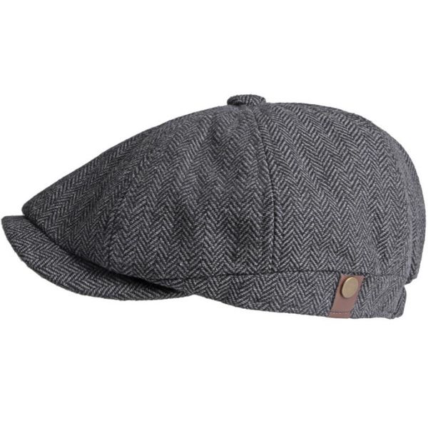berets ht3723 beret men women spring autumn hat flat octagonal sboy cap retro striped artist painter male female, Blue;gray
berets ht3723 beret men women spring autumn hat flat octagonal sboy cap retro striped artist painter male female, Blue;gray