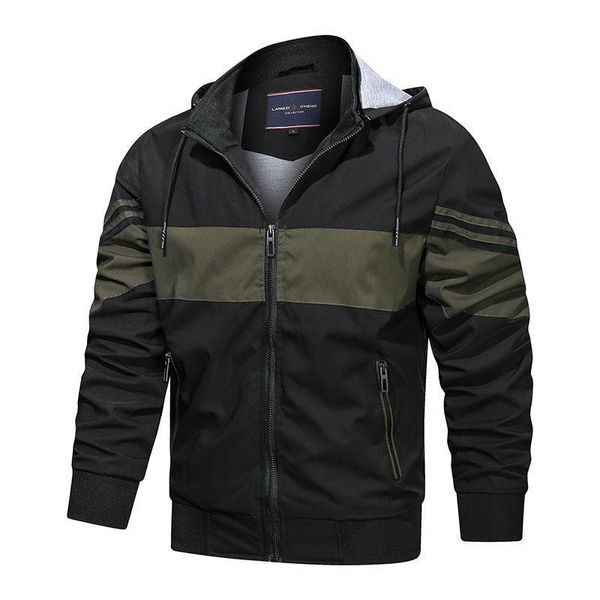 men's jackets men coats autumn winter 2021 zipper hooded jacket young casual color splicing mens fashion clothing trends, Black;brown
men's jackets men coats autumn winter 2021 zipper hooded jacket young casual color splicing mens fashion clothing trends, Black;brown