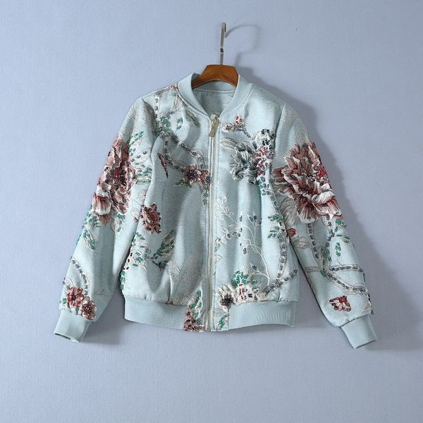 women's jackets european and american women's wear autumn style long-sleeved heavy industry peel-peonies jacquard printing fashion, Black;brown
women's jackets european and american women's wear autumn style long-sleeved heavy industry peel-peonies jacquard printing fashion, Black;brown