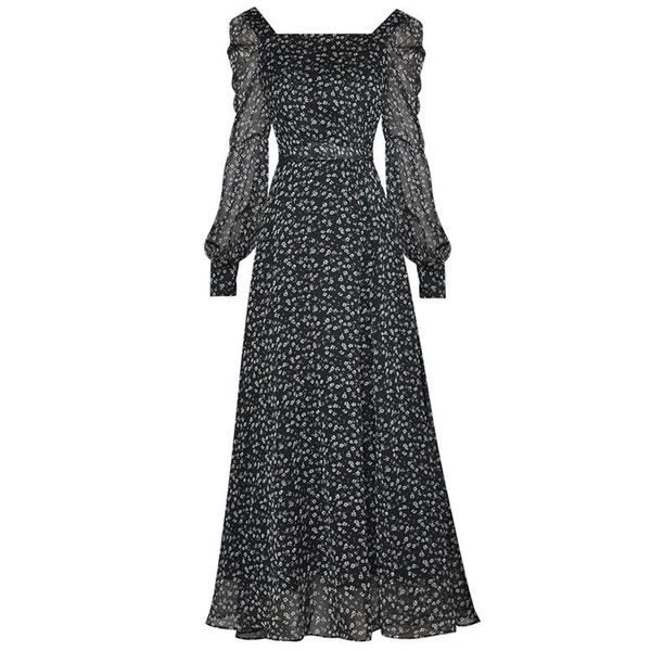 casual dresses designer 2021 autumn women's fashion party bohemia beach vintage elegant chic print chiffon dress, Black;gray
casual dresses designer 2021 autumn women's fashion party bohemia beach vintage elegant chic print chiffon dress, Black;gray
