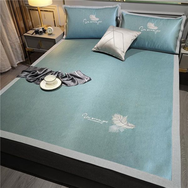 sheets & sets three-piece ice silk mat set for two washable air-conditioned seats in a nordic embroidery dormitory the summer of 2021 sheet
sheets & sets three-piece ice silk mat set for two washable air-conditioned seats in a nordic embroidery dormitory the summer of 2021 sheet