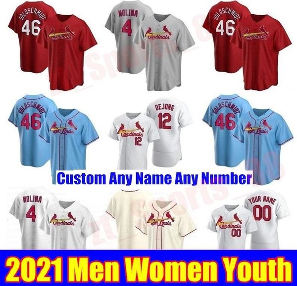 2021 nolan arenado paul goldschmidt baseball jerseys st. yadier molina louis matt carpenter ozzie smith harrison bader stan musial cardinal, Blue;black
2021 nolan arenado paul goldschmidt baseball jerseys st. yadier molina louis matt carpenter ozzie smith harrison bader stan musial cardinal, Blue;black