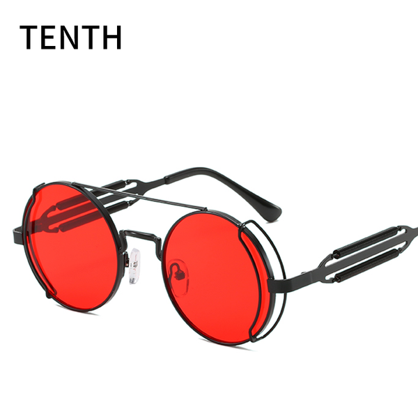 sunglasses retro round circle steampunk metal alloy for women men colorful stainless steel uv400 sun glasses, White;black
sunglasses retro round circle steampunk metal alloy for women men colorful stainless steel uv400 sun glasses, White;black