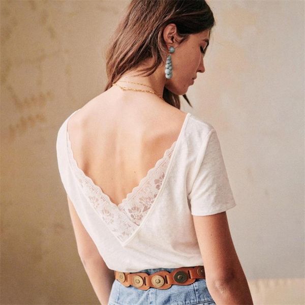 women's blouses & shirts elegant summer shirt, office short sleeve, v-neck shirt and back belt, White
women's blouses & shirts elegant summer shirt, office short sleeve, v-neck shirt and back belt, White