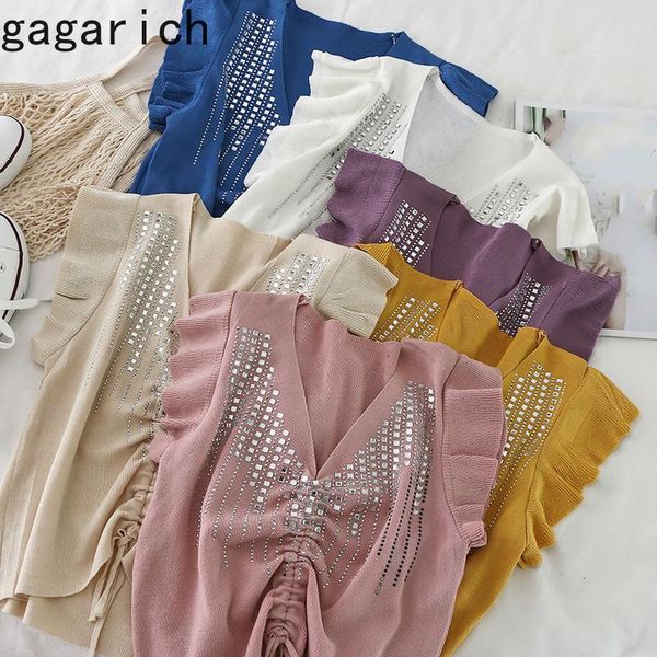 women's vests gagarich women tank summer drilling ladies flying sleeve drawstring lace-up v-neck slim short knitted femme, Black;white
women's vests gagarich women tank summer drilling ladies flying sleeve drawstring lace-up v-neck slim short knitted femme, Black;white