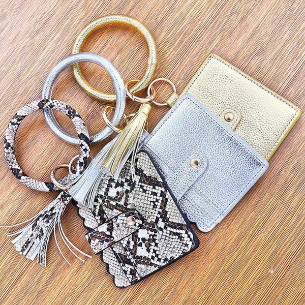 card holders girls wallet keychain pu leather multiful key jewelry tassel wristlet square women bag ring accessories wi d4a5, Brown;gray
card holders girls wallet keychain pu leather multiful key jewelry tassel wristlet square women bag ring accessories wi d4a5, Brown;gray