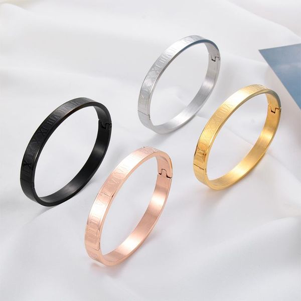 men punk simple bracelet royal roman numerals style pave cubic zirconia jewelry gift charm titanium steel est couple link, chain, Black
men punk simple bracelet royal roman numerals style pave cubic zirconia jewelry gift charm titanium steel est couple link, chain, Black
