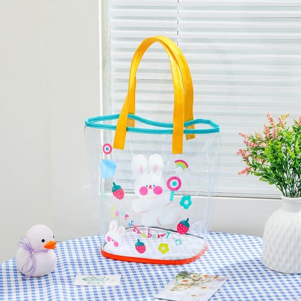 evening bags woman cartoon bear shoulder bag ins girl large capacity shopping tote beach transparent clear jelly 2021
evening bags woman cartoon bear shoulder bag ins girl large capacity shopping tote beach transparent clear jelly 2021