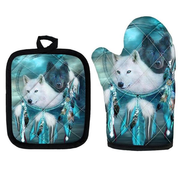 oven mitts cool 3d wolf animal print potholders set of 2 microwave gloves kitchen insulated pad pot holders for bbq baking pads
oven mitts cool 3d wolf animal print potholders set of 2 microwave gloves kitchen insulated pad pot holders for bbq baking pads