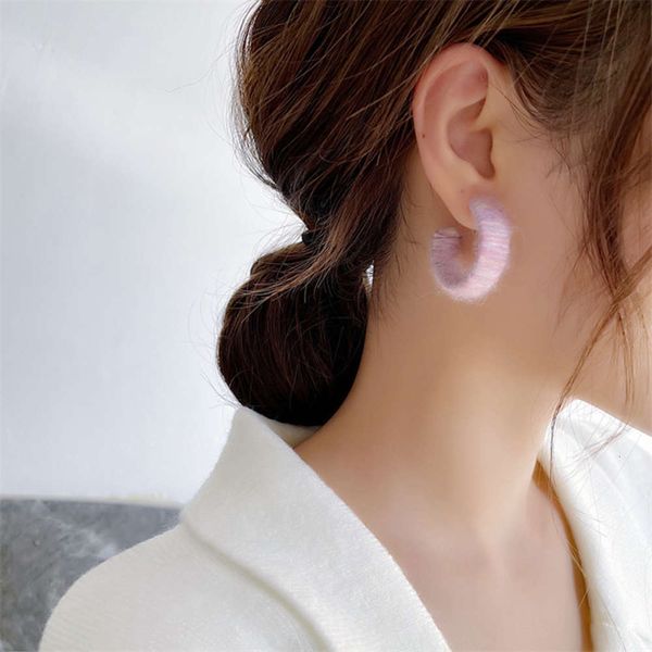 style korean girl wool width individuality excessive dangle earrings for women fashion jewelry accessories, Golden 
style korean girl wool width individuality excessive dangle earrings for women fashion jewelry accessories, Golden