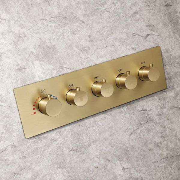 bathroom shower sets thermostatic faucet mixing valve accessories brass concealed wall mounted controller for showerhead
bathroom shower sets thermostatic faucet mixing valve accessories brass concealed wall mounted controller for showerhead