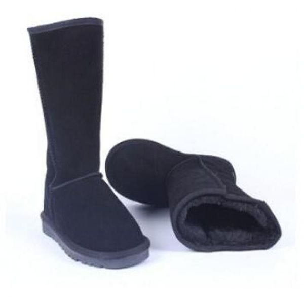 boots winter warm women snow genuine leather fur australia knee-high shoes for botas de mujer, Black
boots winter warm women snow genuine leather fur australia knee-high shoes for botas de mujer, Black